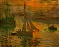 Sonnenaufgang aka Seascape Claude Monet